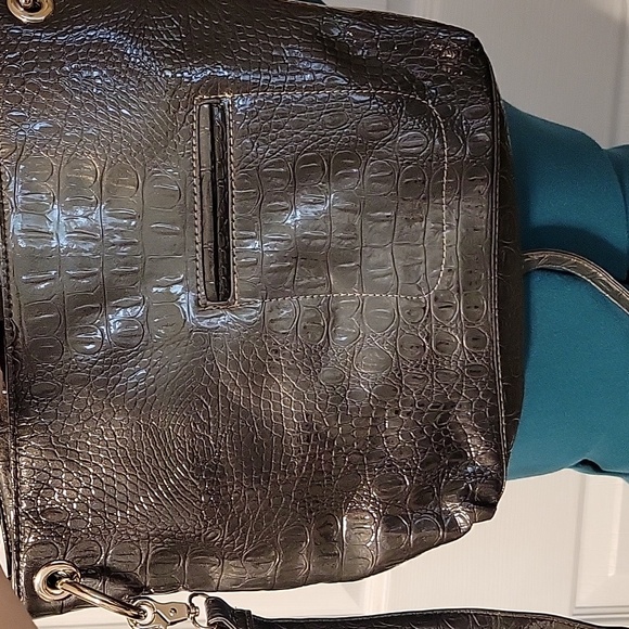 Reflection Dark gray/ silver shoulder crossbody bag - Picture 3 of 6